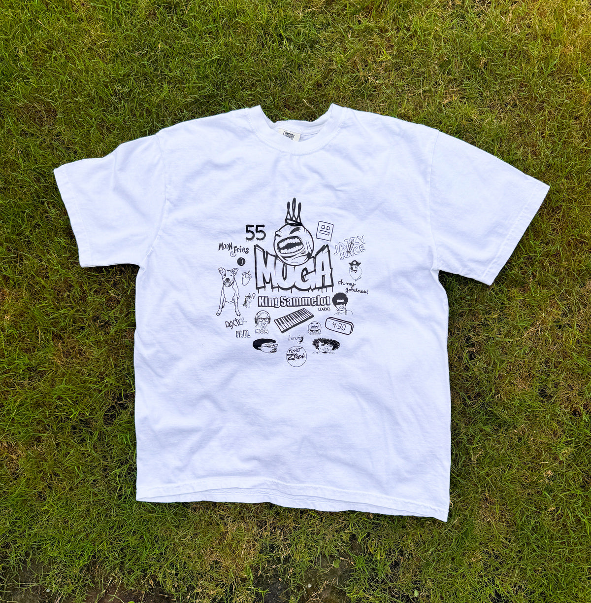 Muga Kingdom White Tshirt